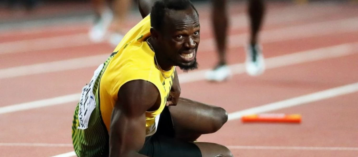 Γιουσέιν Μπολτ: Έδωσε το «παρών« στα εγκαίνια γηπέδου στο Τόκιο αλλά με... κοιλίτσα και πόνους (βίντεο)